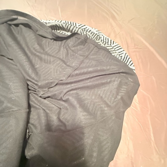 Eight Sixty Black/White Fit & Flare Midi Colorblock Dress w/ Sequin Skirt Small - Picture 9 of 9